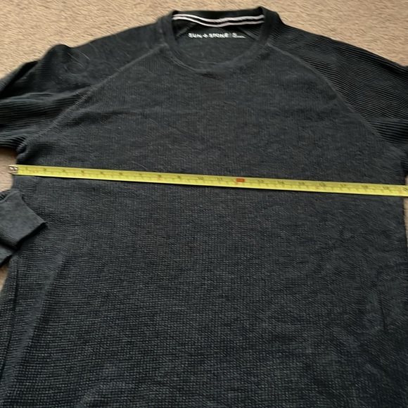 Men’s Sun and stone waffle shirt size extra large - Picture 4 of 5
